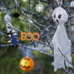 26pcs Wooden Halloween Cutout Ornaments for Crafts