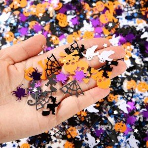 Halloween Confetti Sprinkles - Bat, Spider, Pumpkin