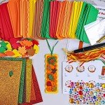 Fall Craft Kits: DIY Leaf Bookmarks & Decorations