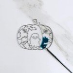 Halloween Pumpkin Suncatcher Craft Kit for Kids