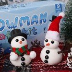 Snowman Craft Kit for Kids - 9 Pack