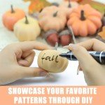 Mini Foam Pumpkins & Acorns Fall Decor Set