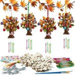 Fall Wooden Wind Chime Craft Kit for Kids