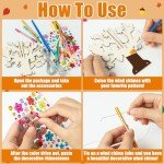 Fall Wooden Wind Chime Craft Kit for Kids