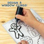 DIY Holiday Window Art Kit