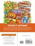 Autumn Harvest Coloring Book for Adults