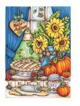 Autumn Harvest Coloring Book for Adults