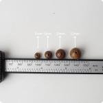 600 Wooden Beads 8mm for DIY Jewelry