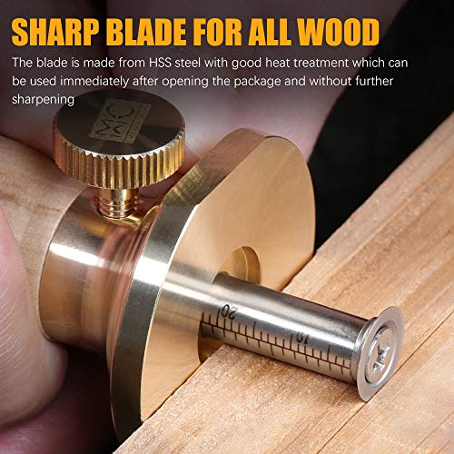 Precision Wheel Marking Gauge Kit with Extra Cutters