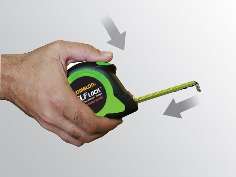 Komelon 25-Foot Self Lock Power Tape Measure