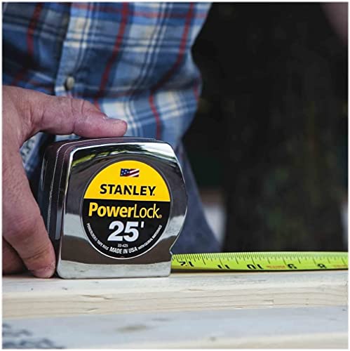 Stanley 33-425 Powerlock II Tape Measure, 25ft