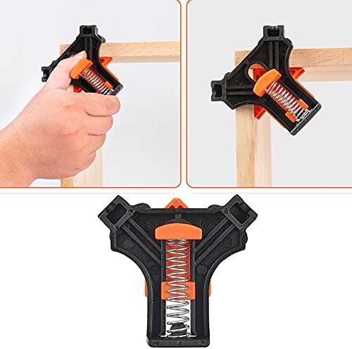 Corner Angle Clamps Set for Woodworking - 4 Pack