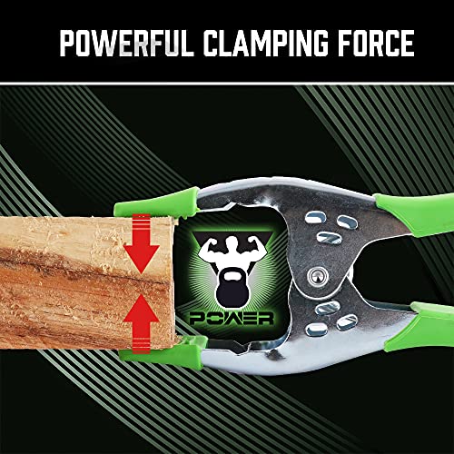 SWANLAKE 15.2cm Heavy-Duty Spring Clamps Set