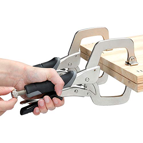 Amazon Basics 28 cm Metal Clamps - 2 Pack