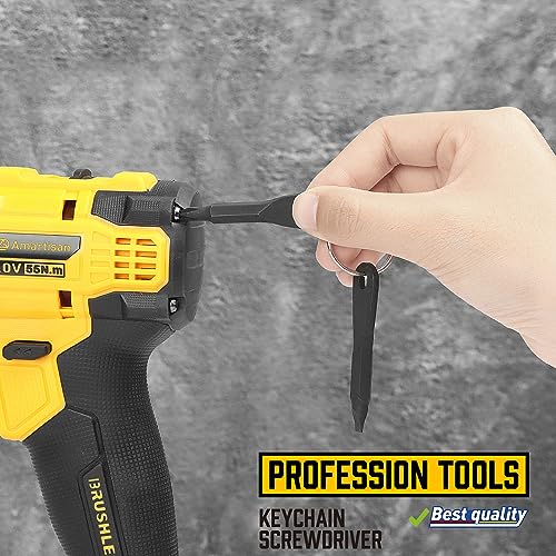 AMARTISAN Yellow Phillips & Slotted Woodworking Tools