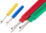 Sewing Seam Ripper Tool,Stitch Remover and Thread Cutter with 2Big+2Small Seam Rippers,1 Pack Thread Snips,1Pack 5”Scissor