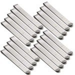 Sewing Clips Set of 20 Stainless Steel Hemming Clips 3 Inches Measurement Ruler