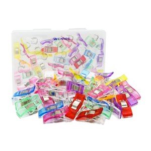 Sewing Clips for Fabric and Quilting,WENICE 40pcs Embroidery Clips of Sewing Products for Sewing Supplies and Accessories