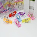 Sewing Clips for Fabric and Quilting,WENICE 40pcs Embroidery Clips of Sewing Products for Sewing Supplies and Accessories