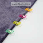 Sewing Clips for Fabric and Quilting,WENICE 40pcs Embroidery Clips of Sewing Products for Sewing Supplies and Accessories
