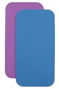 Sewing Accessory, 2 Pack No Slip Mat for Sewing Machine Foot Pedal, Sewing Machine Pedal Mat, Easy to Clean, Quilting Supplies Accessories, Blue&Purple