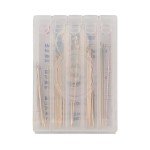 SINGER 07370 Hand Sewing Needles in Compact with Needle Threader, Assorted Sizes, 30-Count,
