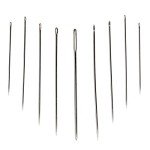 SINGER 07370 Hand Sewing Needles in Compact with Needle Threader, Assorted Sizes, 30-Count,