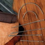 Heavy Duty Hand Sewing Needles Set - 12 Needles for Upholstery, Leather, Carpet Canvas Repair
