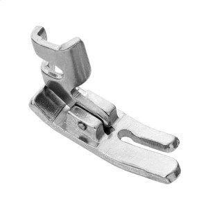 TISEKER 10mm (0.4" Wide) Low Shank Straight Stitch Presser Foot for Brother, Kenmore, Singer Sewing Machines #45321