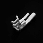 TISEKER 10mm (0.4" Wide) Low Shank Straight Stitch Presser Foot for Brother, Kenmore, Singer Sewing Machines #45321