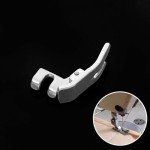 TISEKER 10mm (0.4" Wide) Low Shank Straight Stitch Presser Foot for Brother, Kenmore, Singer Sewing Machines #45321