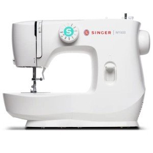 SINGER M1500 Lightweight & Portable Sewing Machine with Accessory Kit | 57 Stitch Applications, LED Light & 1-step Buttonhole | Great for Quilting, Crafts & Mending
