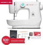 SINGER M1500 Lightweight & Portable Sewing Machine with Accessory Kit | 57 Stitch Applications, LED Light & 1-step Buttonhole | Great for Quilting, Crafts & Mending