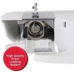 SINGER M1500 Lightweight & Portable Sewing Machine with Accessory Kit | 57 Stitch Applications, LED Light & 1-step Buttonhole | Great for Quilting, Crafts & Mending