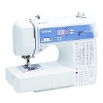 Brother Sewing and Quilting Machine, Computerized, 165 Built-in Stitches, LCD Display, Wide Table, 8 Included Presser Feet, White
