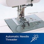 Brother Sewing and Quilting Machine, Computerized, 165 Built-in Stitches, LCD Display, Wide Table, 8 Included Presser Feet, White