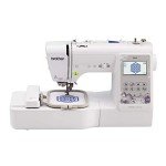 Brother SE600 Sewing and Embroidery Machine, 80 Designs, 103 Built-In Stitches, Computerized, 4" x 4" Hoop Area, 3.2" LCD Touchscreen Display, 7 Included Feet