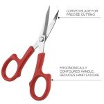 Sewing Seam Ripper Tool,Stitch Remover and Thread Cutter with 2Big+2Small Seam Rippers,1 Pack Thread Snips,1Pack 5”Scissor