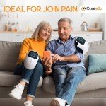 Careella Wireless Knee Massager with Heat & Vibration