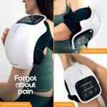 Careella Wireless Knee Massager with Heat & Vibration