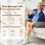Cordless Knee Massager with Infrared Heat & Vibration