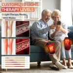 Rechargeable Red Light Therapy Knee Massager