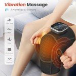 Cordless Heated Knee Massager with Vibration