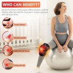 Rechargeable Red Light Therapy Knee Massager
