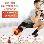 Rechargeable Red Light Therapy Knee Massager