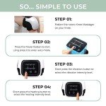 Nooro Portable Heated Knee Massager for Relief