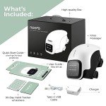 Nooro Portable Heated Knee Massager for Relief