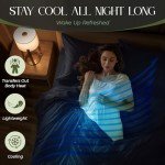 DECOLURE 100% Organic Viscose Derived from Bamboo Sheets King Size 4pcs - Ultra Soft & Luxuriously Cooling, 17" Deep Pocket, Double Stitching, Perfect for Hot Sleepers - King Bed Sheets (Charcoal)