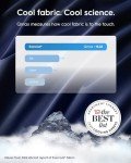REST® Evercool®+ Cooling Sheet Set, King Size, Midnight Blue, Breathable Bed Sheets for Hot Sleeper and Night Sweats, with Pillowcases, with Ionic+ Self-Cleaning Silver Yarn for Sensitive Skin, 4PCS