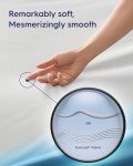 REST® Evercool®+ Cooling Sheet Set, King Size, Midnight Blue, Breathable Bed Sheets for Hot Sleeper and Night Sweats, with Pillowcases, with Ionic+ Self-Cleaning Silver Yarn for Sensitive Skin, 4PCS